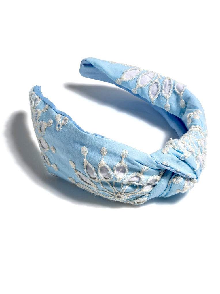 Shiraleah - Chifley Knotted Headband - Sky