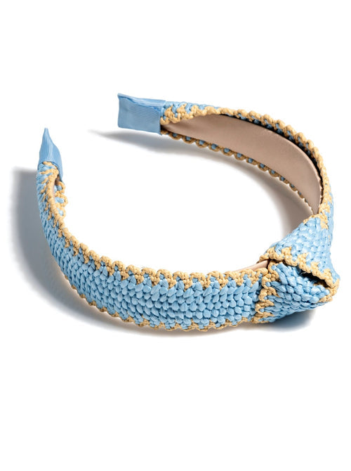 Shiraleah - Knotted Headband - Sky