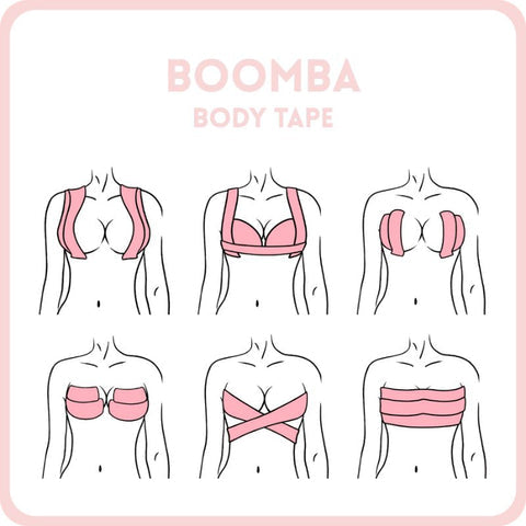 BOOMBA - Reusable Body Tape - Beige