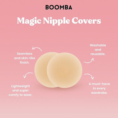 BOOMBA - Magic Nipple Covers - Beige