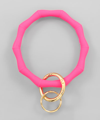 Bamboo Key Ring