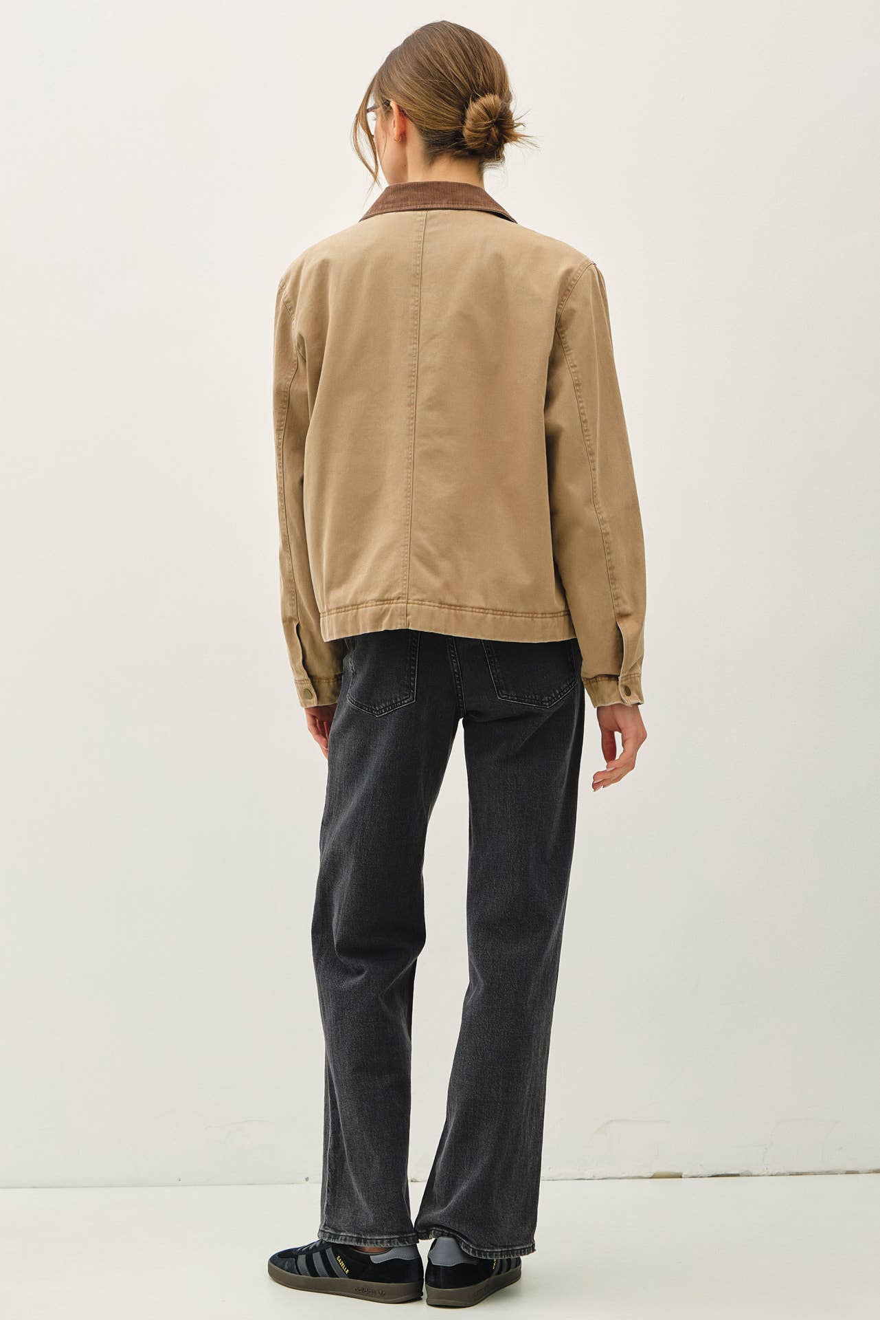 Classic Accent Jacket - Taupe