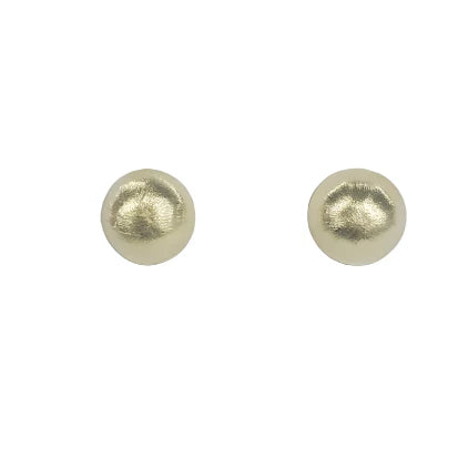 Sheila Fajl - Small Soulful Studs - Brushed Gold