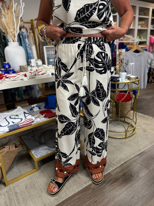 Maui Linen Blend Pants