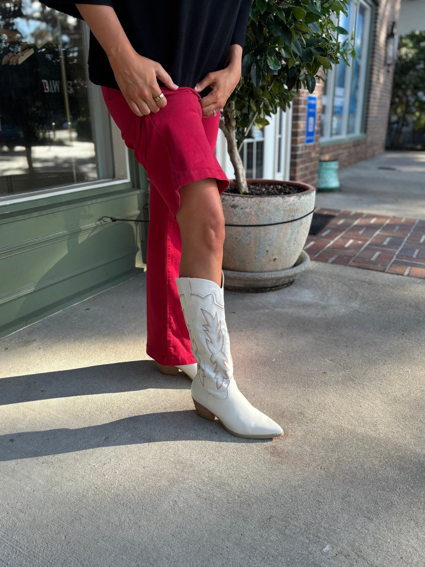 Audrey Mock Neck Sweater - Black - KJ Clothier