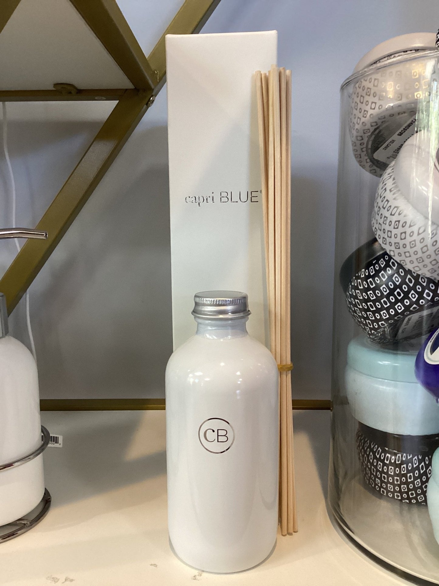 Capri Blue - Volcano Reed Diffuser - White 8 fl oz - KJ Clothier