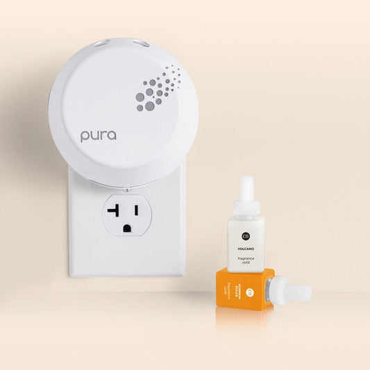 CB + Pura Smart Home Diffuser Kit, Pumpkin Dulce & Volcano - KJ Clothier