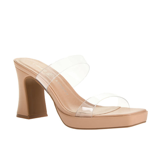 Chinese Laundry - Glenny Heel - Clear - KJ Clothier