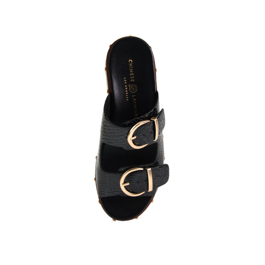 Chinese Laundry - Surfs Up - Black Croco - KJ Clothier