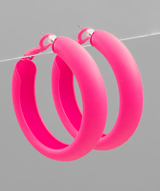 Color Coated Metal Hoops - KJ Clothier