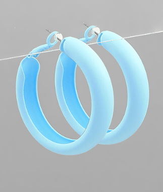 Color Coated Metal Hoops - KJ Clothier