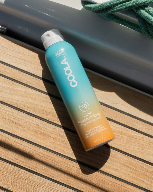 Coola - Clear Organic Sunscreen Spray - Tropical Coconut 30 SPF - KJ Clothier
