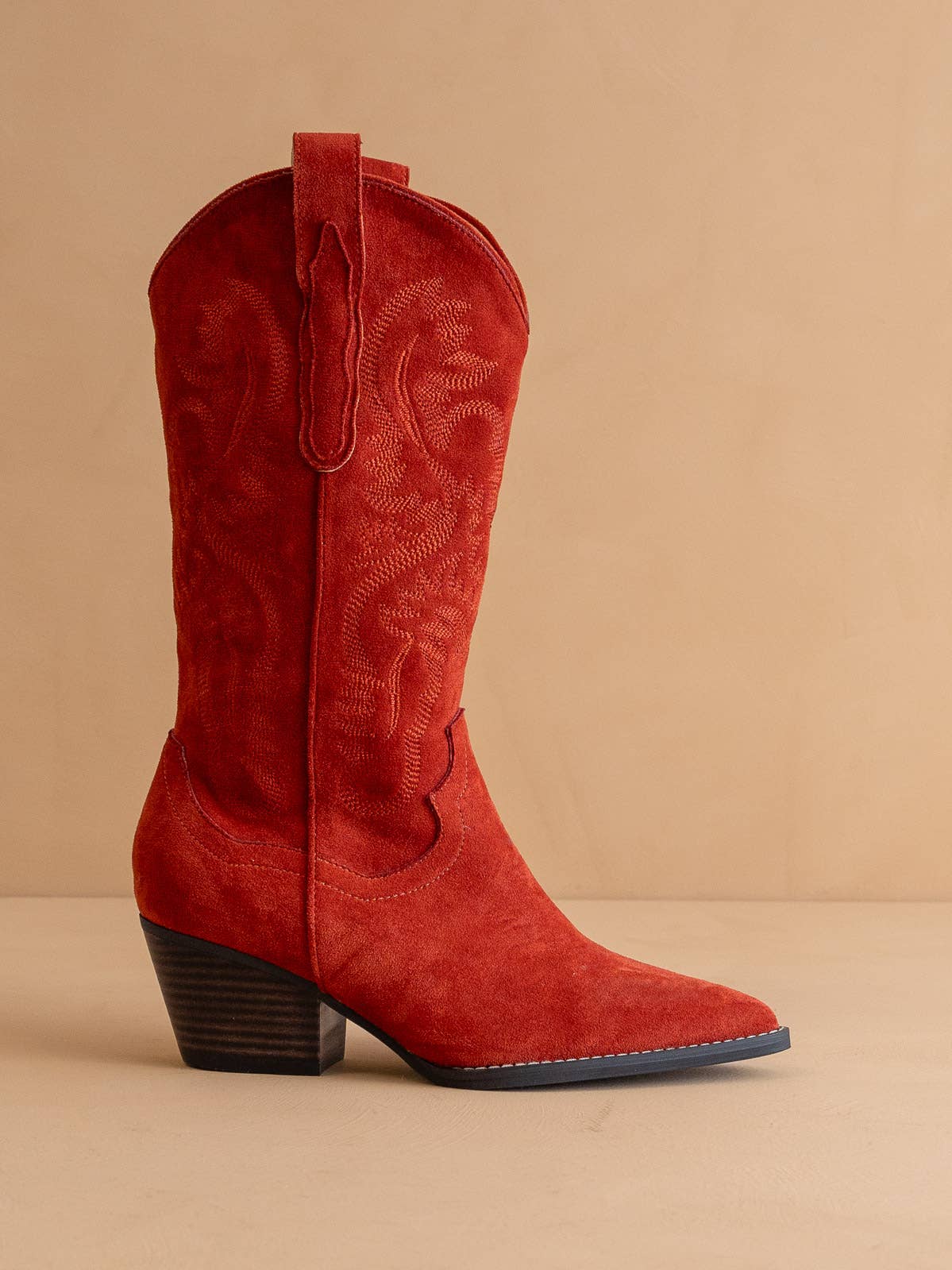 The Amaya | Red Classic Western Boot