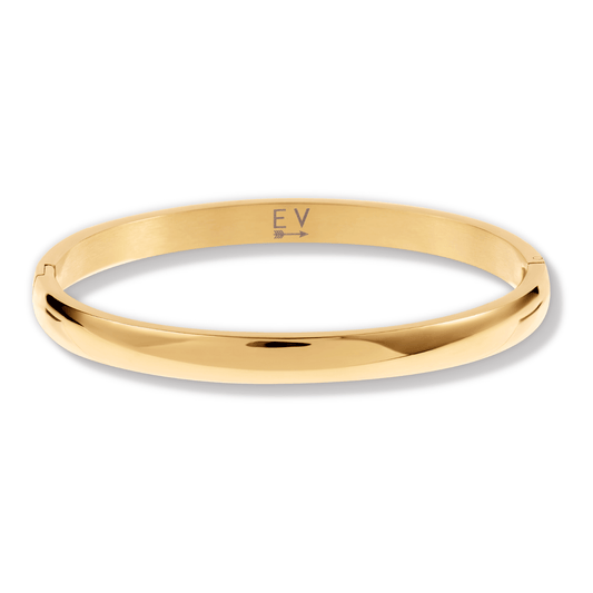 Ellie Vail - Arielle Bangle Bracelet - Gold - KJ Clothier