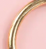 Lightweight Large Hoop Earrings - Gold
