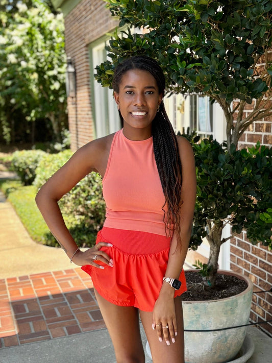 Free People - Hayley Racerback Brami - Mimosa Flower - KJ Clothier