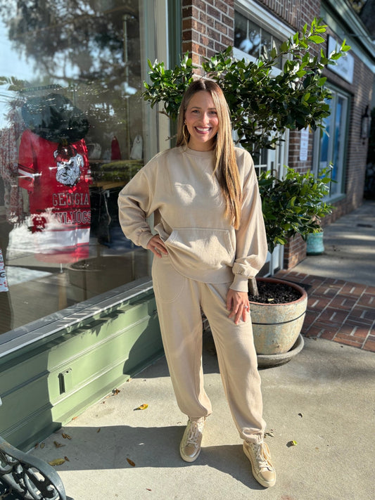 Free People - Slow It Down Pullover - Morning Oat - KJ Clothier