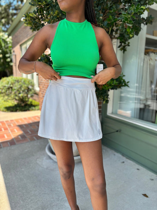 Free People - Volley Skort - White - KJ Clothier