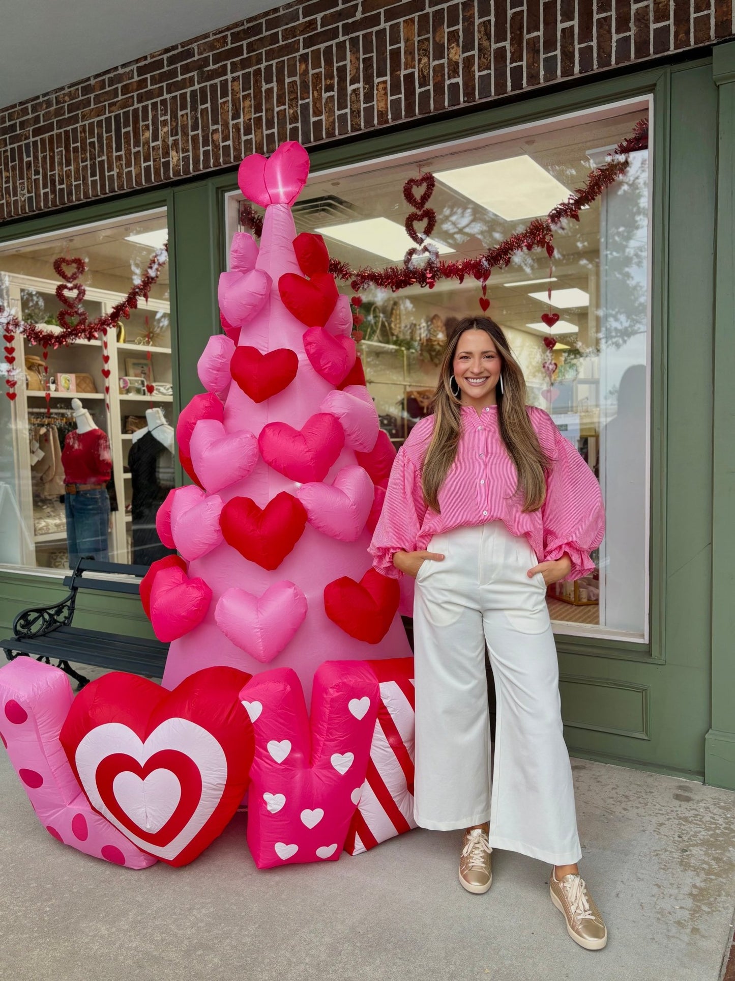High Waist Wide Pants - Ivory - KJ Clothier