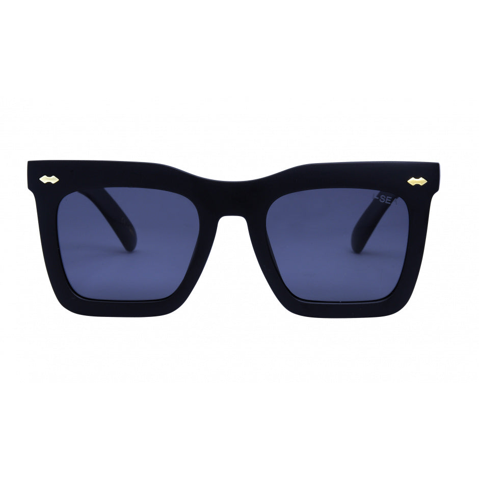 I-SEA Sunnies - Maverick Frames - Black / Smoke