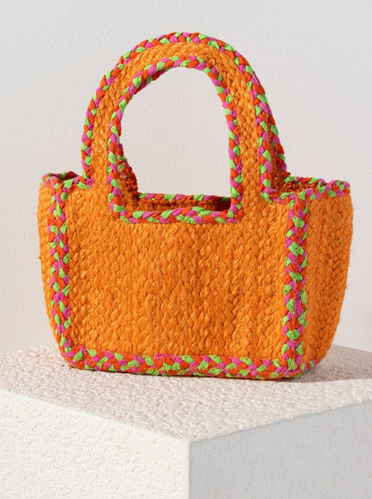 Liv Small Tote - Orange - KJ Clothier