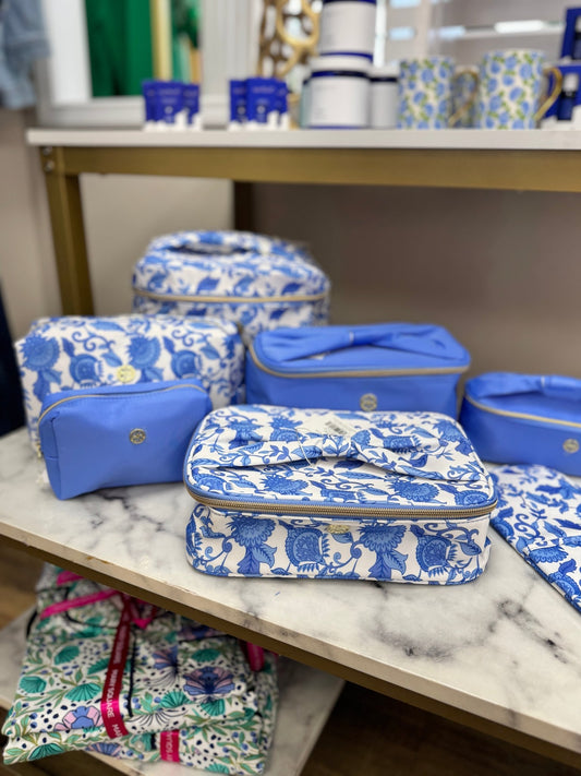 Mary Square - Lets Face It Bag - Porcelain Vines - KJ Clothier