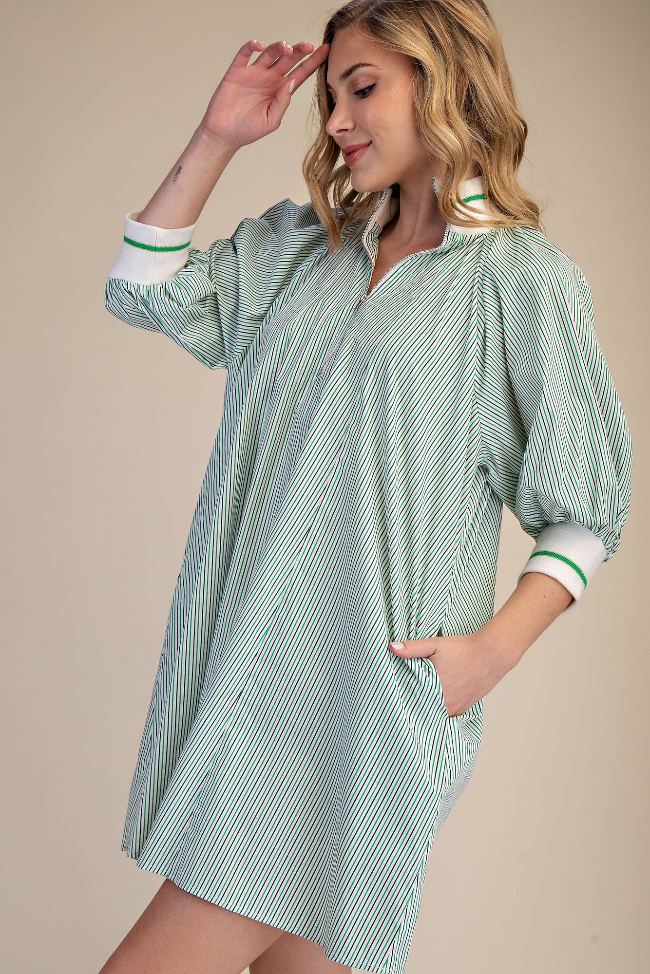 On The Go Dress - White - KJ Clothier