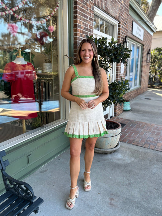 Perfect Putt Tweed Dress - KJ Clothier