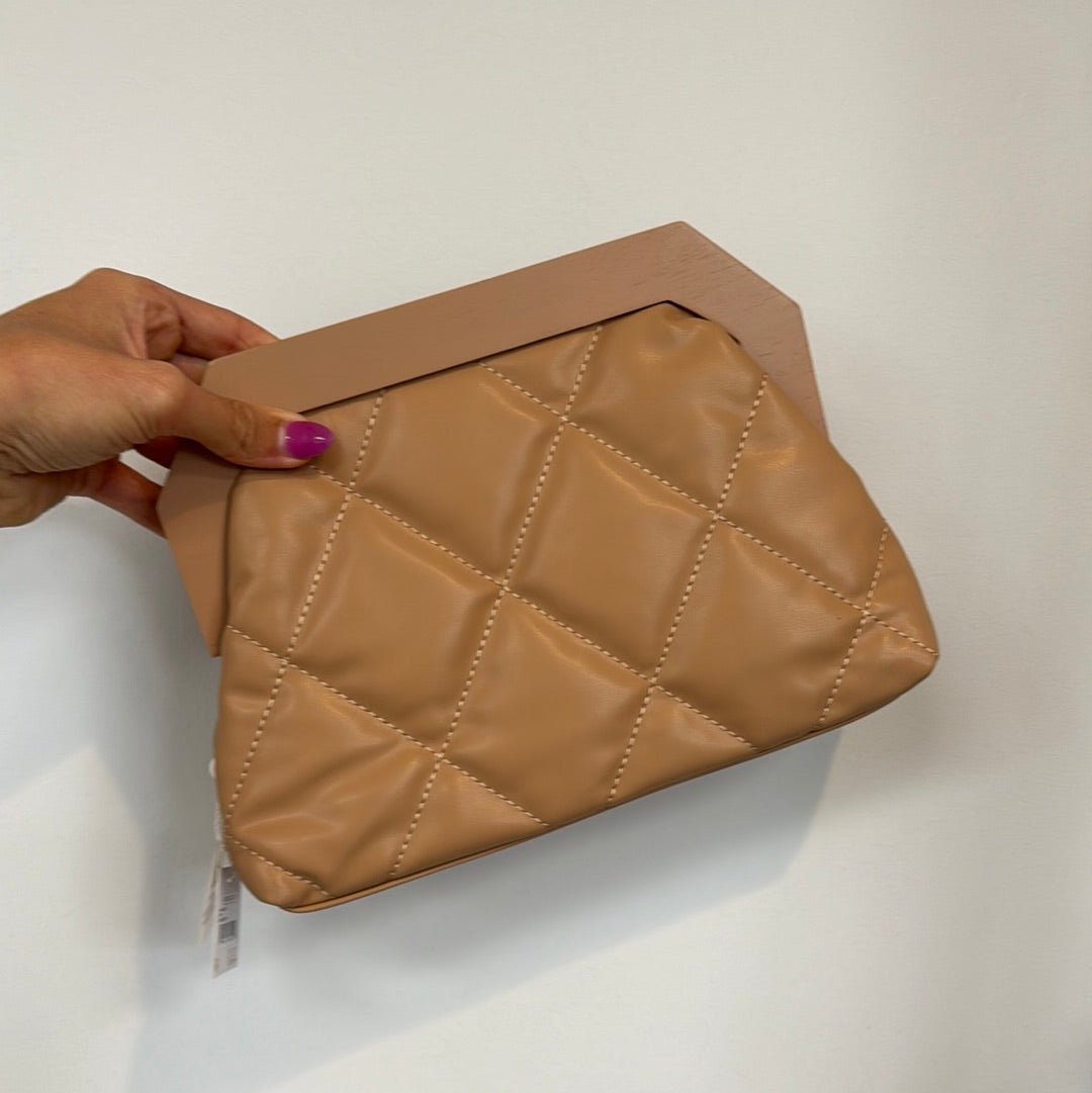 Shiraleah - Bailey Clutch - Tan - KJ Clothier