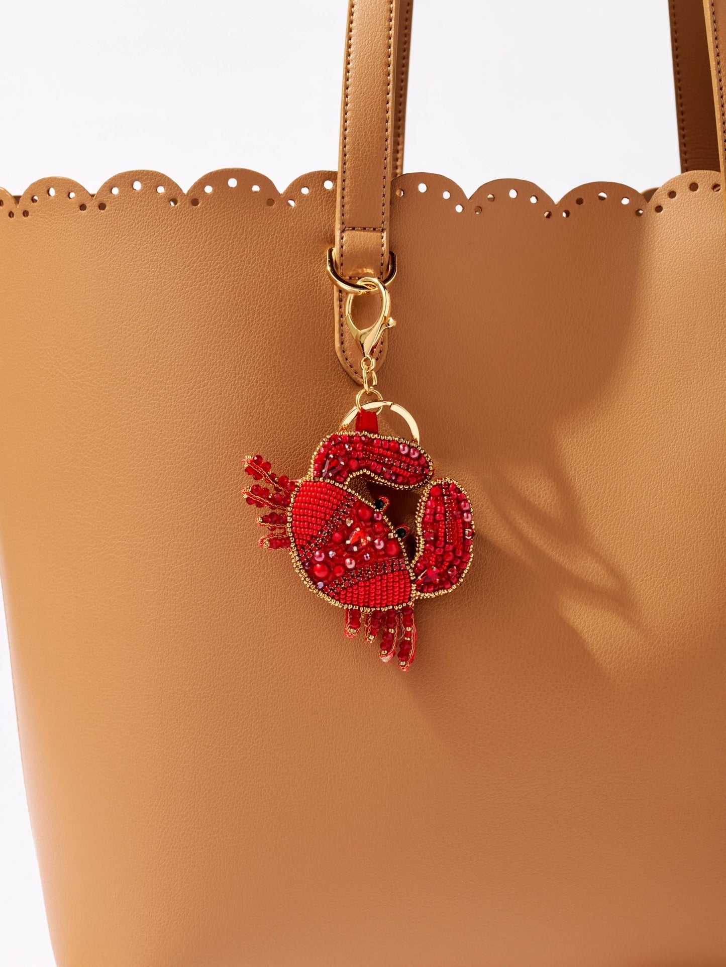 Shiraleah - Crab Beaded Bag Charm - KJ Clothier