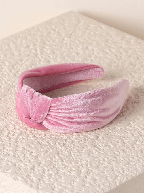 Shiraleah - Knotted Velvet Headband - 7 Colors - KJ Clothier