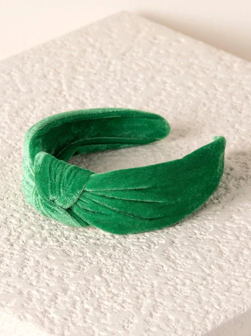 Shiraleah - Knotted Velvet Headband - 7 Colors - KJ Clothier