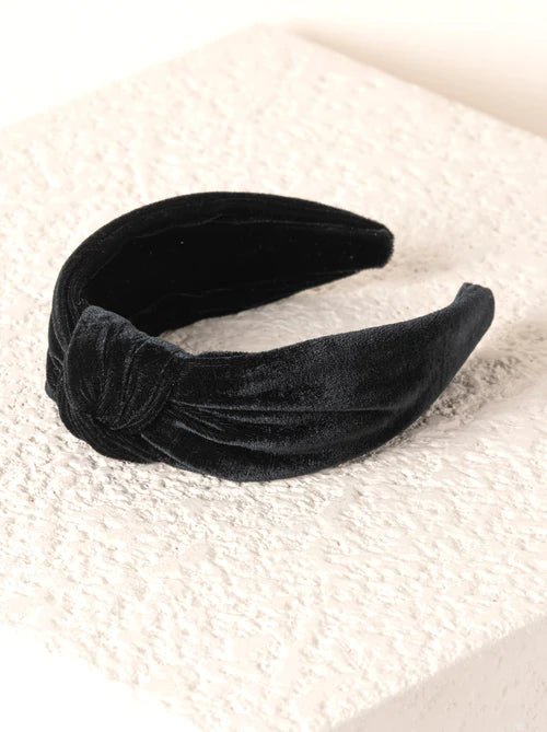 Shiraleah - Knotted Velvet Headband - 7 Colors - KJ Clothier