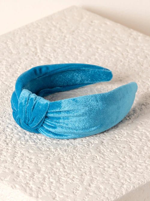 Shiraleah - Knotted Velvet Headband - 7 Colors - KJ Clothier