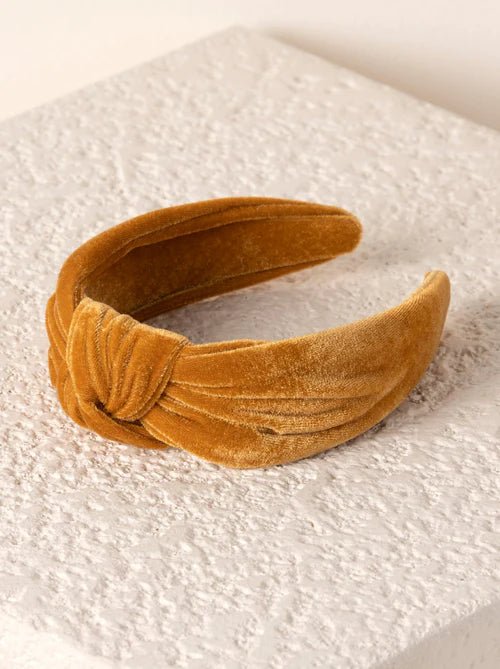 Shiraleah - Knotted Velvet Headband - 7 Colors - KJ Clothier