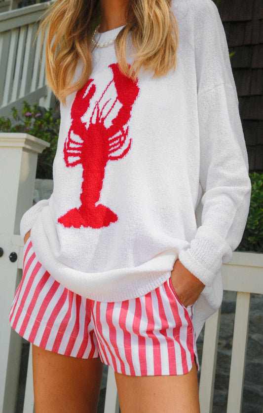 Show Me Your MuMu - Woodsy Sweater - Lobster Knit - KJ Clothier