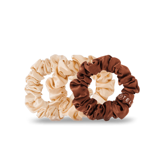 Silk Hair Scrunchie | Small | For the Love of Nude - KJ Clothier