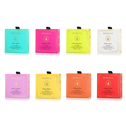 Spongelle - Daisy Collection Boxed Flower Infused Sponges - KJ Clothier