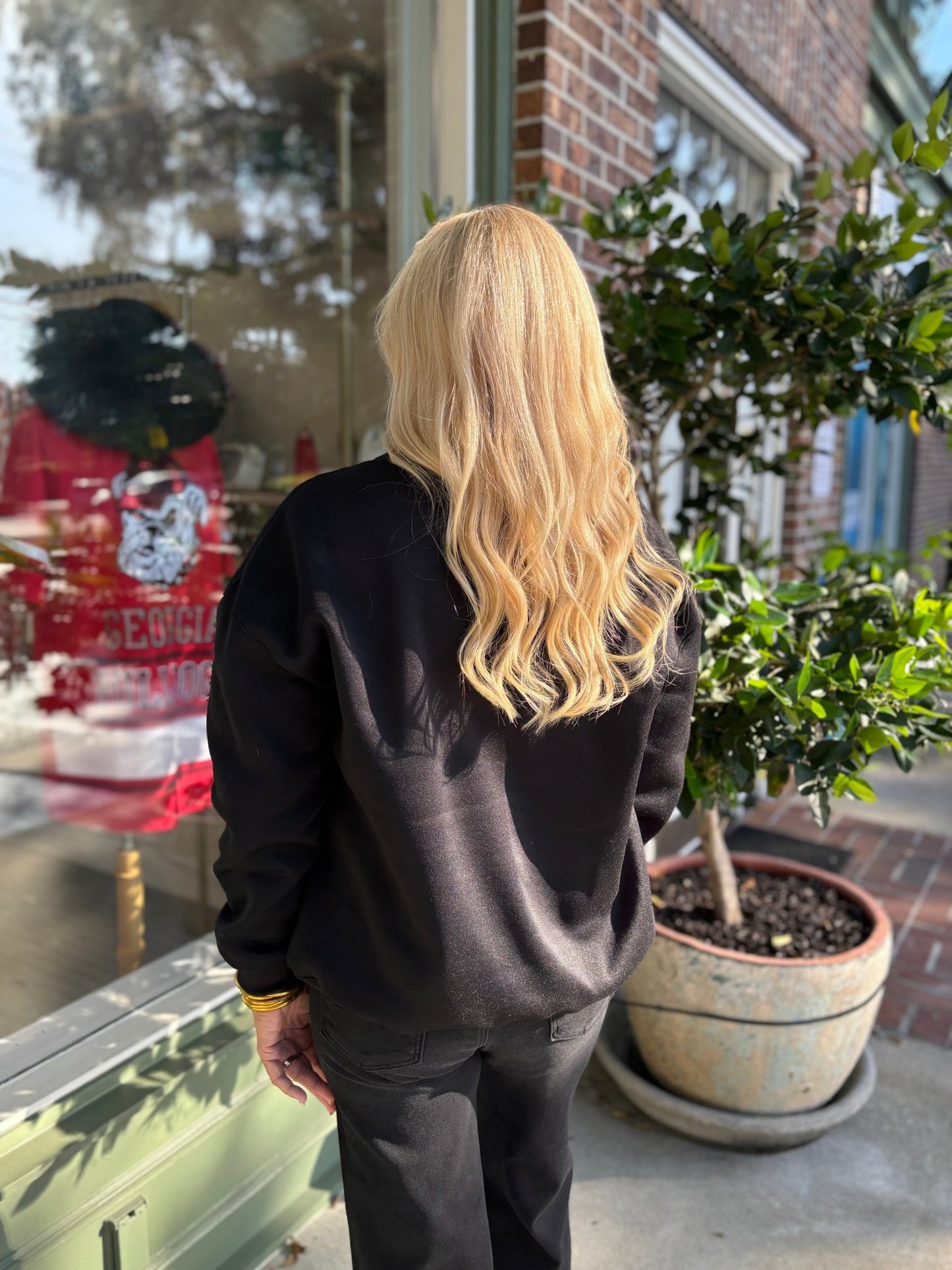 SSI Sweatshirt - Black & Red - KJ Clothier