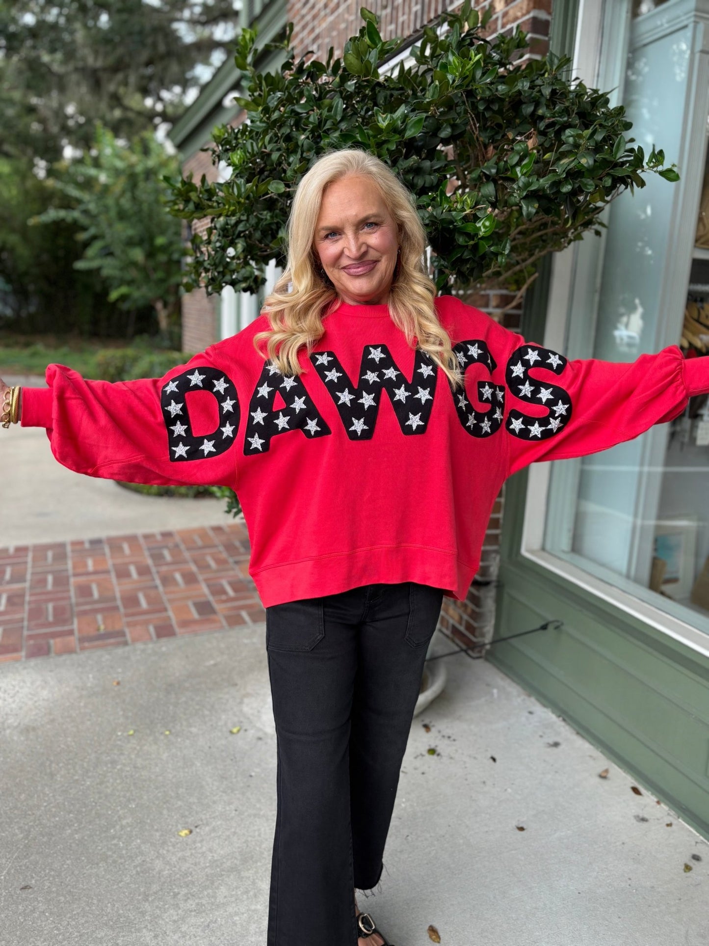 Stewart Simmons - DAWGS Balloon Sleeve Pullover - KJ Clothier