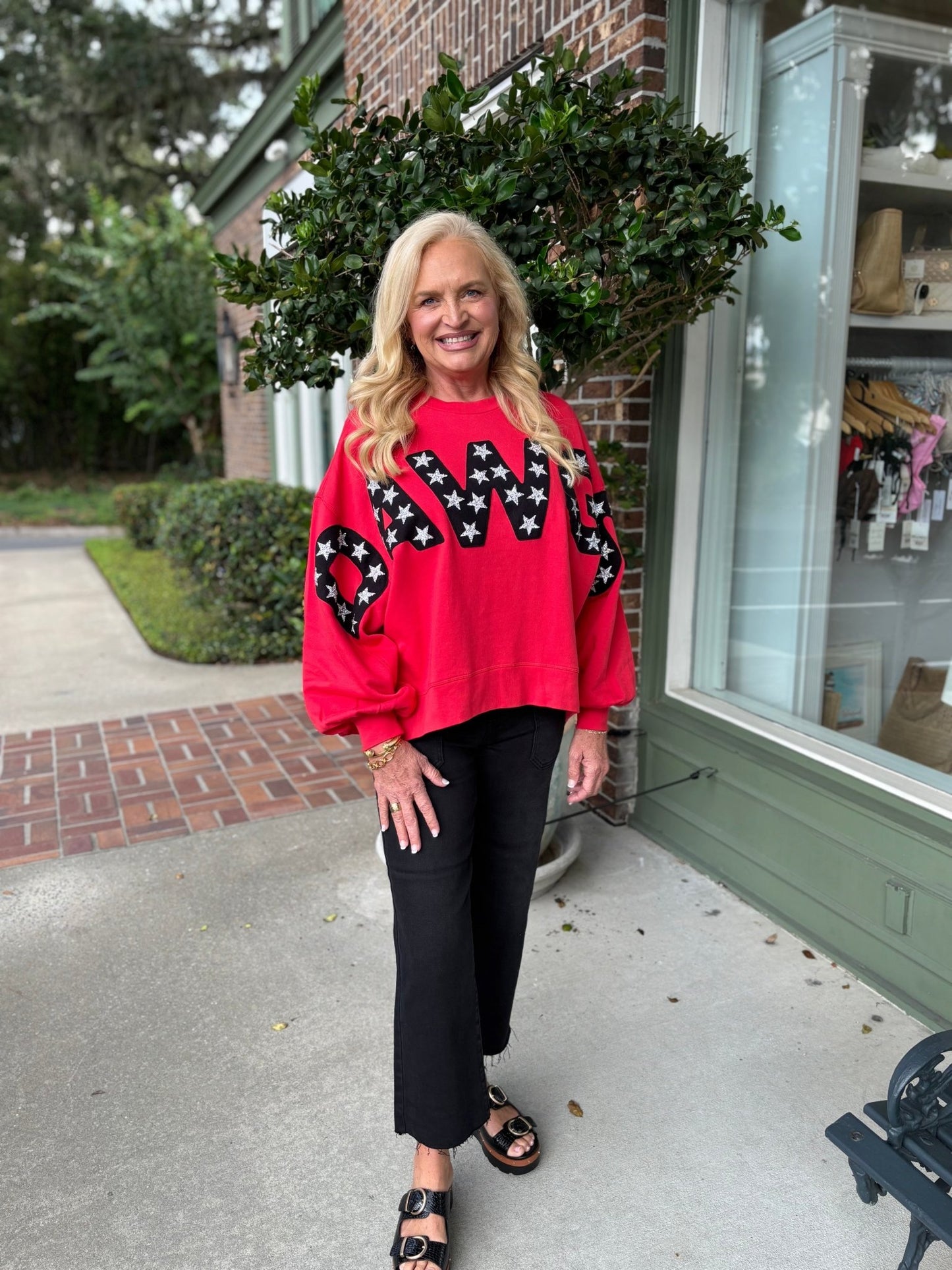 Stewart Simmons - DAWGS Balloon Sleeve Pullover - KJ Clothier