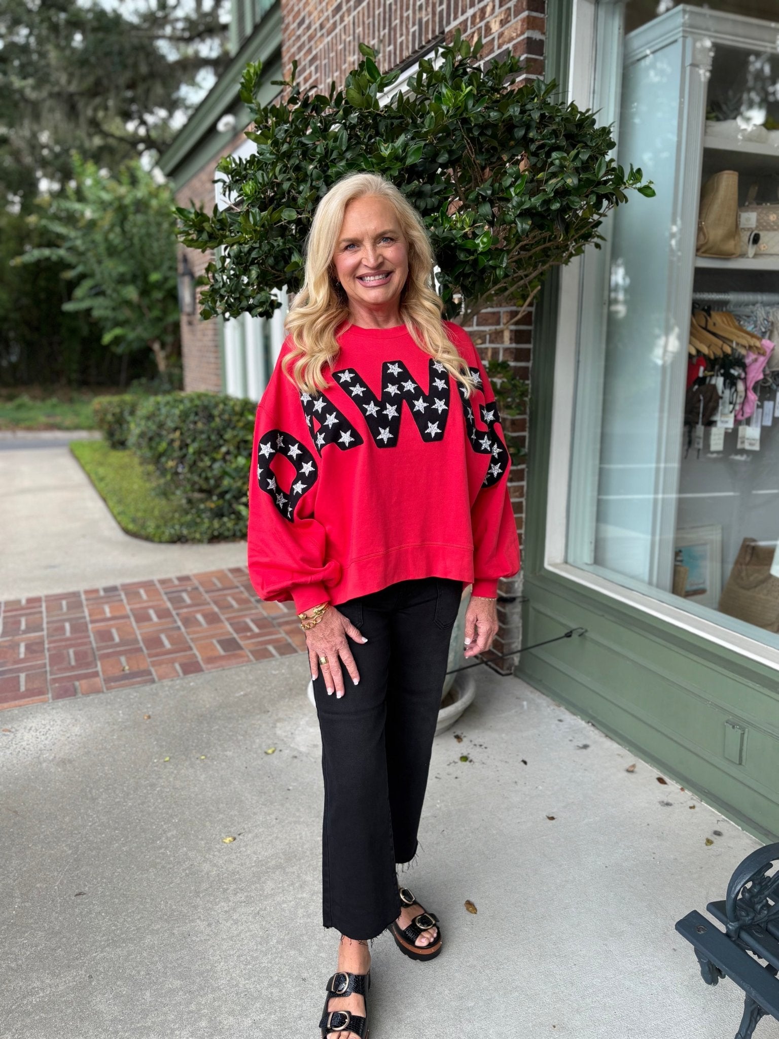 Stewart Simmons - DAWGS Balloon Sleeve Pullover - KJ Clothier