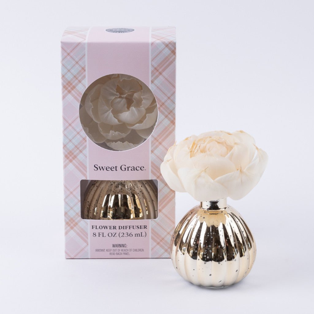 Sweet Grace Mercury Flower Diffuser - KJ Clothier