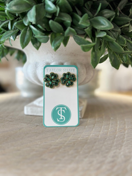 Taylor Shaye - Clover Studs - KJ Clothier