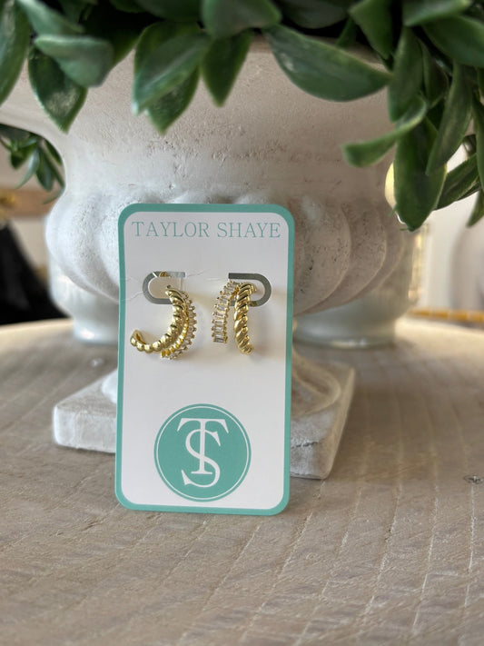 Taylor Shaye Designs - Anne Hoops - KJ Clothier