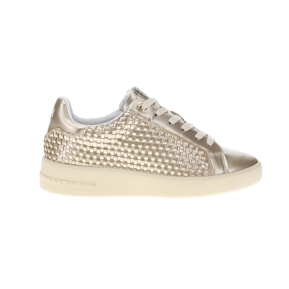 Vintage Havana - Luna 2 - Gold Woven Sneaker - KJ Clothier