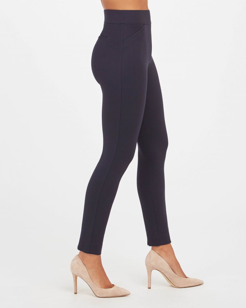 SPANX 20264R Ponte Ankle Leggings Classic Navy Size Small