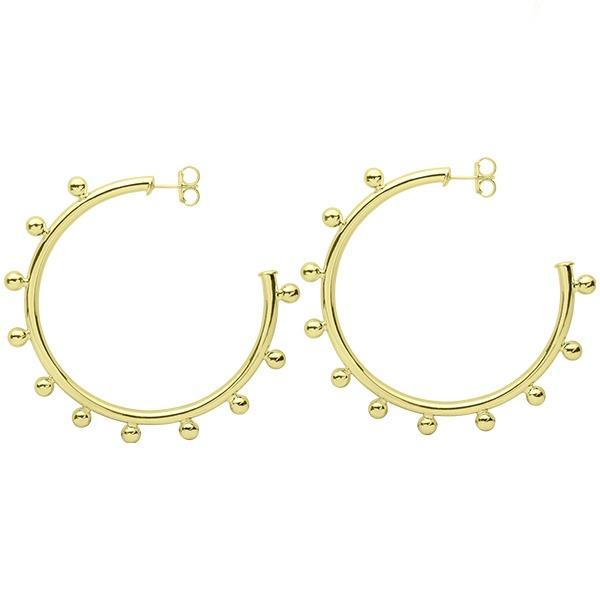 Sheila Fajl - Merry Go Round Hoops - Gold