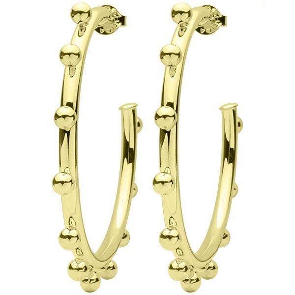 Sheila Fajl - Merry Go Round Hoops - Gold
