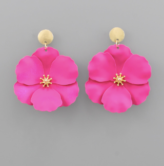 Flower Dangle Earrings